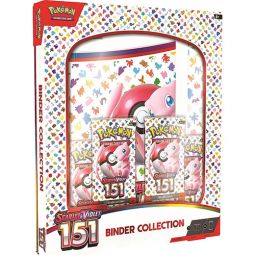 Pokemon Cards - Scarlet & Violet 151 BINDER COLLECTION (9-Pocket Binder & 4 Packs)