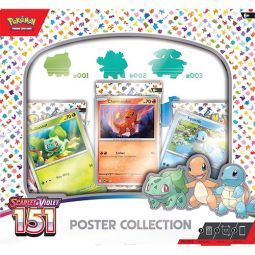 Pokemon Cards - Scarlet & Violet 151 POSTER COLLECTION (Poster, 3 Foils & 3 Packs)