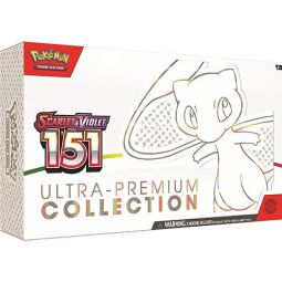 Pokemon Cards - SCARLET & VIOLET 151 MEW ULTRA PREMIUM COLLECTION (16 Packs, Foils, Sleeves & More)
