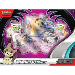 Pokemon Cards - MIMIKYU EX BOX (2 Foils, 1 Jumbo Foil, 4 Boosters)