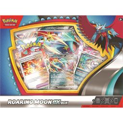 Pokemon Cards - ROARING MOON EX BOX (4 Packs, 3 Foils & 1 Oversize Foil)