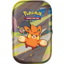 Pokemon Paldea Friends Mini Tin - PAWMI & LECHONK (2 Packs, 1 sticker sheet & art card)