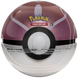 Pokemon Spring 2022 Collectors Poke Ball Tin - LOVE BALL (3 packs & 1 Coin)