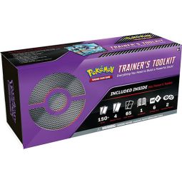 Pokemon Cards - 2022 TRAINER'S TOOLKIT (100+ Energy Cards, 4 Boosters, Sleeves, 50+ Cards & More)