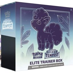 Pokemon Cards Sword & Shield Silver Tempest - ALOLAN VULPIX ELITE TRAINER BOX (Packs, Sleeves & More