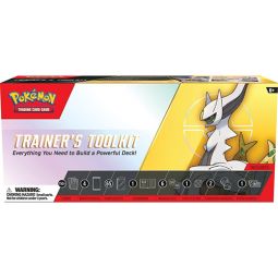 Pokemon Cards - 2023 TRAINER'S TOOLKIT (100+ Energy Cards, 4 Boosters, Sleeves, 50+ Cards & More)