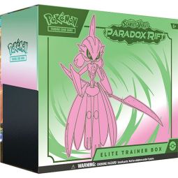 Pokemon Cards Scarlet & Violet Paradox Rift - ELITE TRAINER BOX [Iron Valiant][Green]