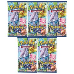 Pokemon Cards - Pokemon GO - BOOSTER PACKS (5 Pack Lot)
