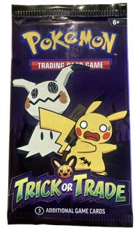 Pokemon Cards - Trick or Trade (2023) - BOOSTER PACK (3 Cards)
