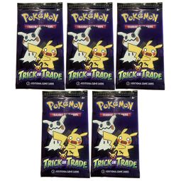Pokemon Cards - Trick or Trade (2023) - BOOSTER PACKS (5 Pack Lot)