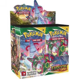 Pokemon Cards - Sword & Shield: Evolving Skies - BOOSTER BOX (36 Packs)