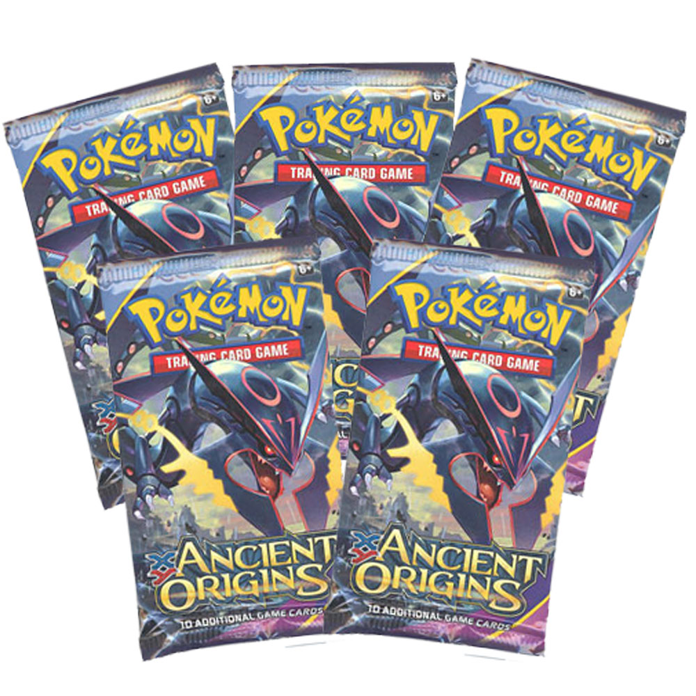 Pokemon Cards - XY Ancient Origins - Booster Packs (5 Pack Lot)