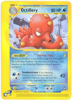 Pokemon Card - Aquapolis 26/147 - OCTILLERY (rare)
