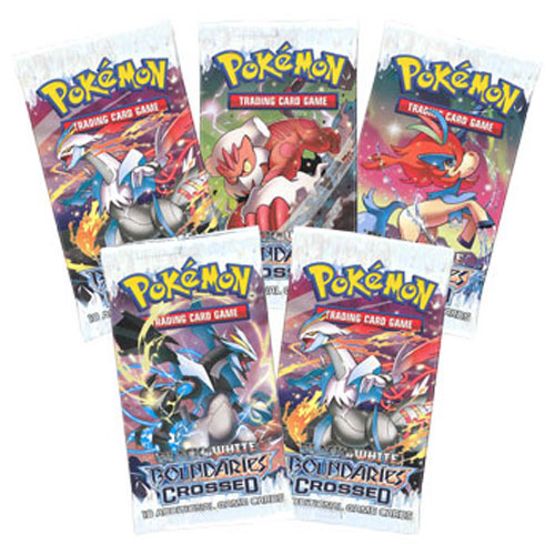 Pokemon Cards - BW BOUNDARIES CROSSED - Booster Packs (5 Pack Lot)
