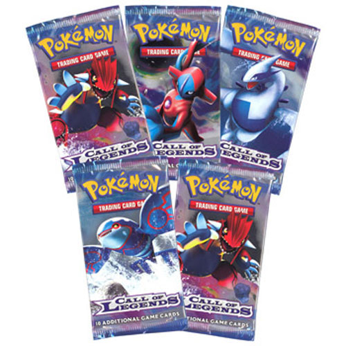 Pokemon Cards - CALL OF LEGENDS - Booster Packs (5 pack lot)