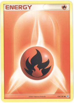 Pokemon Card - FIRE ENERGY (red)