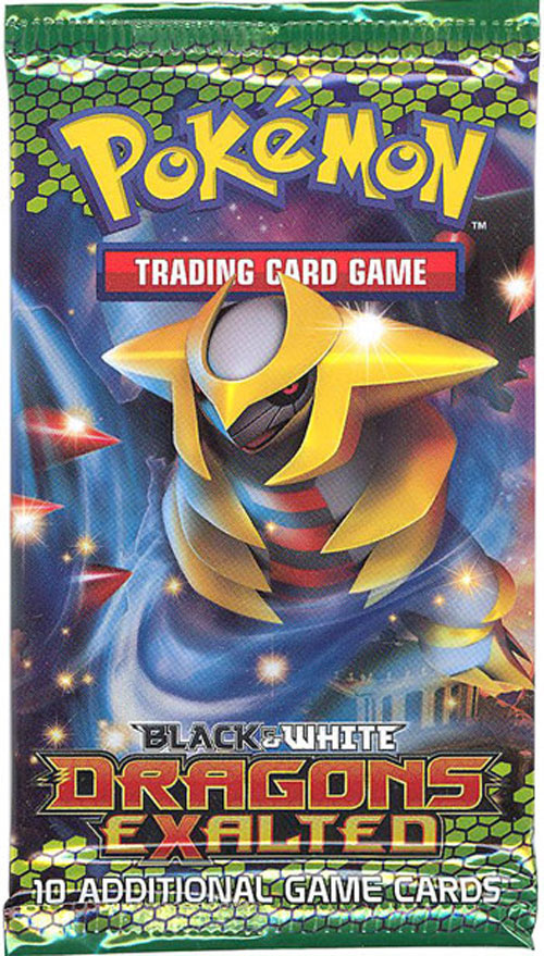 Pokemon Cards BW DRAGONS EXALTED Booster Pack PK 4pack54 DRE