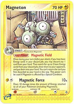 Pokemon Card - Dragon 17/97 - MAGNETON (rare)