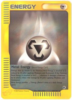 Pokemon Card - Expedition 159/165 - METAL ENERGY (rare)