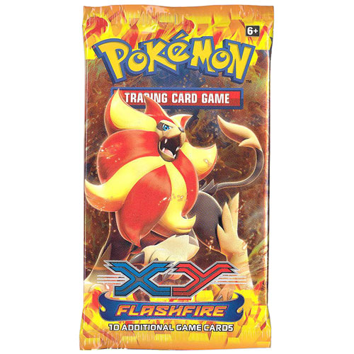 Pokemon Cards - XY Flashfire - Booster Pack (10 cards)