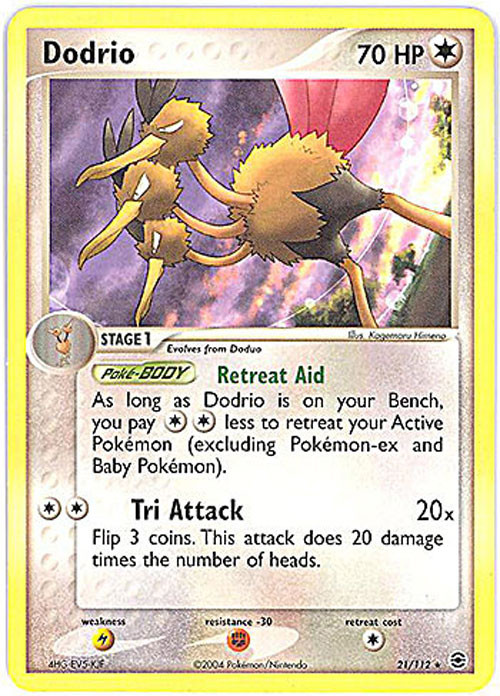 Pokemon Card - Fire Red Leaf Green 103/112 - MULTI ENERGY (rare)