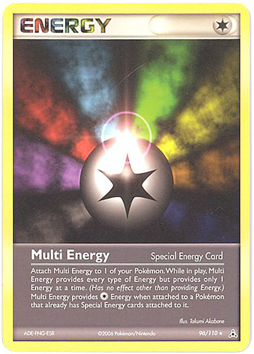 Pokemon Card - Holon Phantoms 96/110 - MULTI ENERGY (rare)