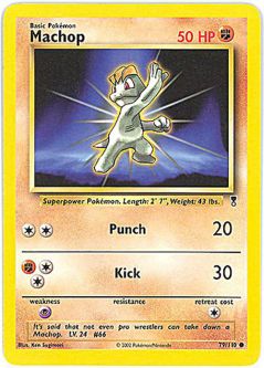 Pokemon Card - Legendary Collection 79/110 - MACHOP (uncommon)
