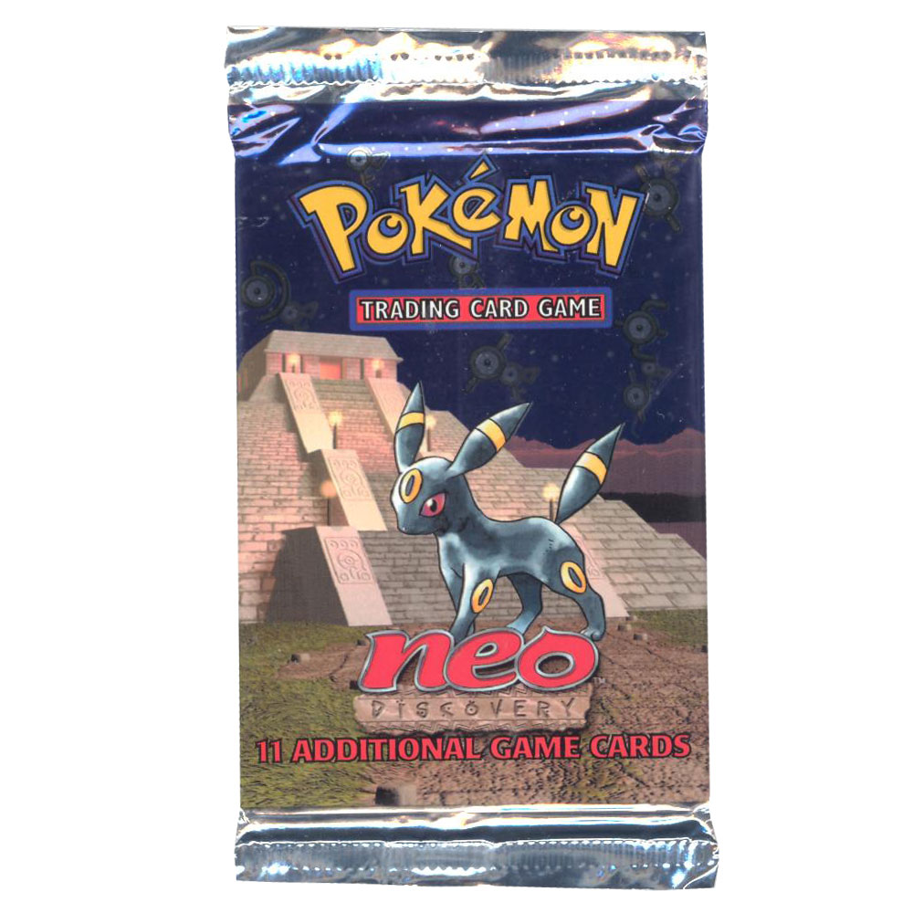 Pokemon Cards - NEO DISCOVERY - Booster Pack (11 cards) Rare!