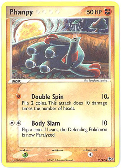 Pokemon Card - POP #2 Promo 15/17 - PHANPY