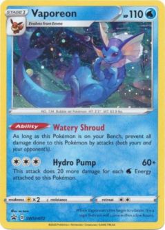 Pokemon Card - S&S Promo SWSH072 - VAPOREON