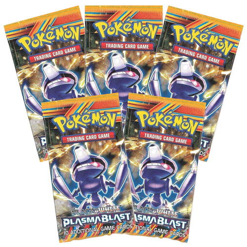Pokemon Cards - BW PLASMA BLAST - Booster Packs (5 Pack Lot)