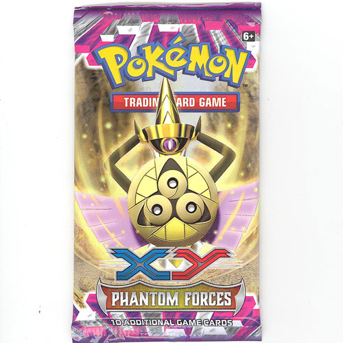 Pokemon Cards - XY Phantom Forces - Booster Pack (10 cards)