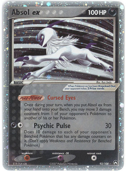 Pokemon Card - Power Keepers 92/108 - ABSOL EX (holo-foil)