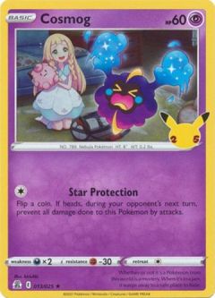 Pokemon Card - Celebrations 013/025 - COSMOG (holo-foil)