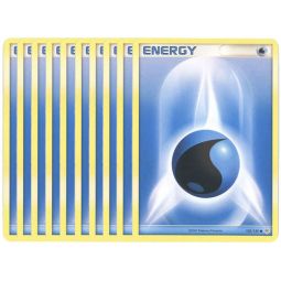 Pokemon Cards - LOT OF 10 WATER ENERGY Cards (blue)