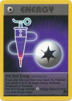 Pokemon Card - Team Rocket 81/82 - FULL HEAL ENERGY (uncommon)