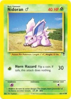 Pokemon Card - Legendary Collection 83/110 - NIDORAN M (common)