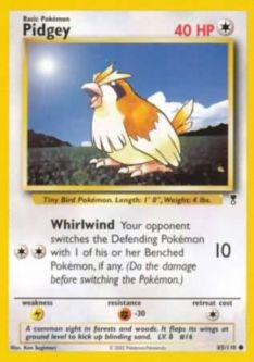 Pokemon Card - Legendary Collection 85/110 - PIDGEY (common)