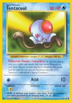 Pokemon Card - Legendary Collection 96/110 - TENTACOOL (common)