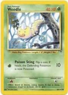Pokemon Card - Legendary Collection 99/110 - WEEDLE (common)