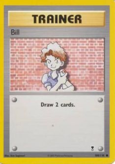 Pokemon Card - Legendary Collection 108/110 - BILL (common)