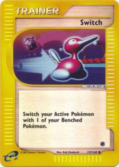 Pokemon Card - Expedition 157/165 - SWITCH (reverse holo)