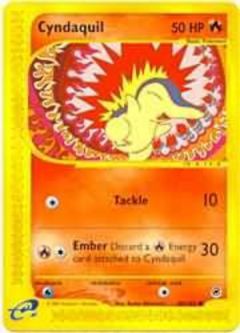Pokemon Card - Expedition 105/165 - CYNDAQUIL (common)