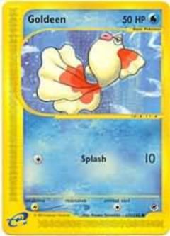 Pokemon Card - Expedition 111/165 - GOLDEEN (common)