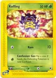 Pokemon Card - Expedition 114/165 - KOFFING (common)