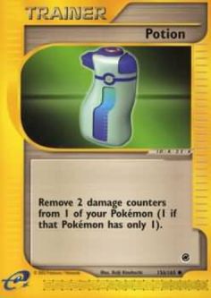Pokemon Card - Expedition 156/165 - POTION (common)