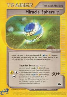 Pokemon Card - Skyridge 131/144 - MIRACLE SPHERE (GAMMA) (uncommon)