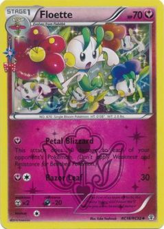 Pokemon Card - Generations RC18/RC32 - FLOETTE (holo-foil)