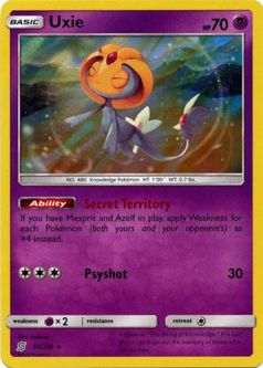 Pokemon Card - Unified Minds 83/236 - UXIE (holo-foil)