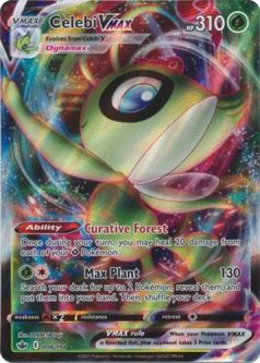 Pokemon Card - Chilling Reign 008/198 - CELEBI VMAX (holo-foil)